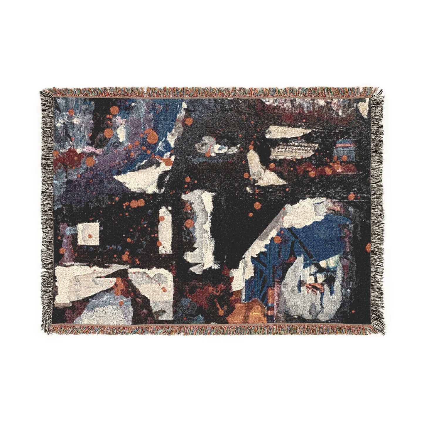 Sam's piece #1 woven blanket