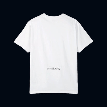 double sorry white t-shirt